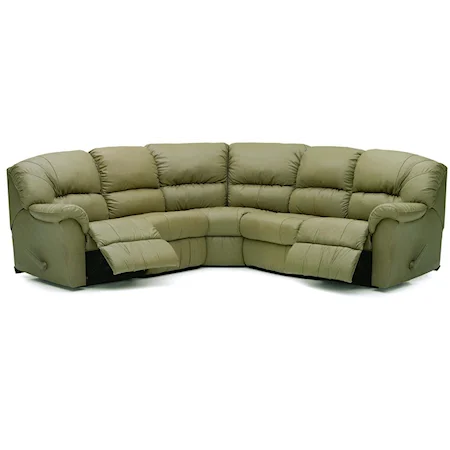 Corner Sectional with Reclining End Seats